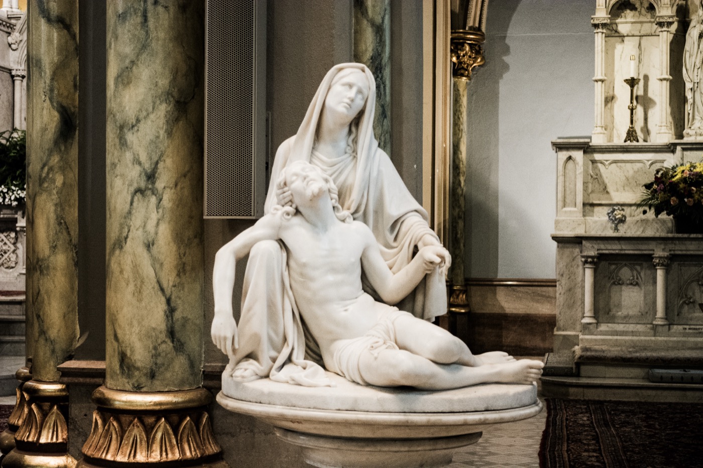 The Pietà in the Cathedral Basilica of St. John the Baptist